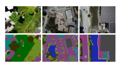 Aerial View Segmentations using SegFormer