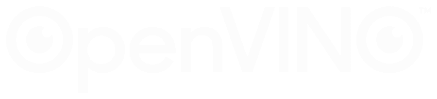 OpenVINO Logo White