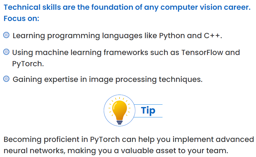 Technical Proficiency Goals: Mastering Essential Skills - Learn Programming Languages Essential for Computer Vision