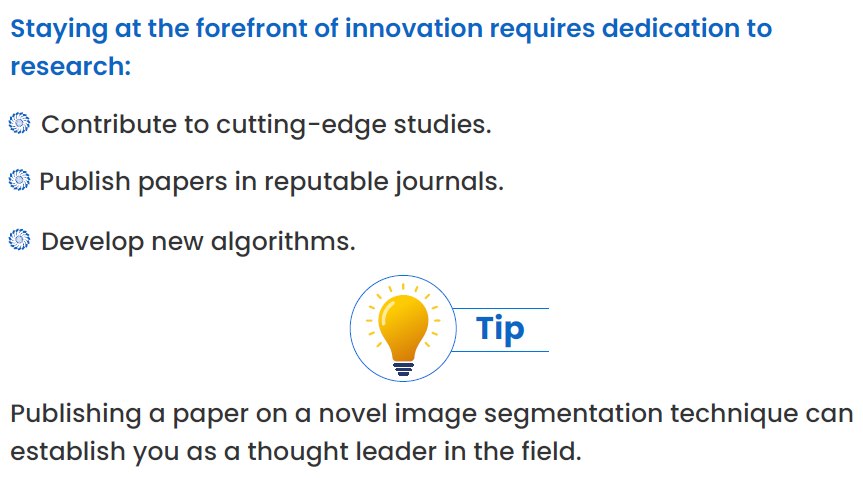 Research and Development Goals: Innovating Through Research