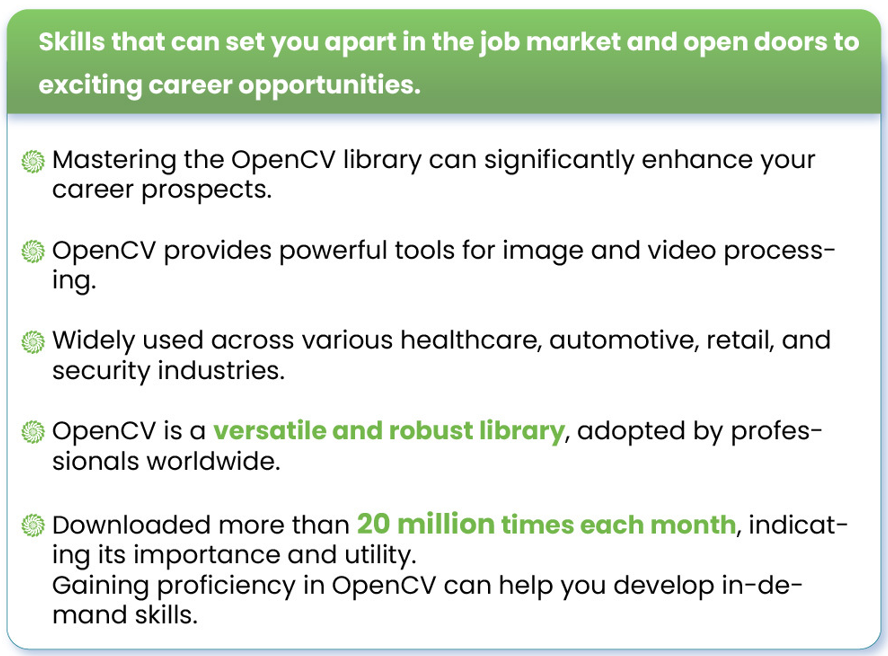 Why OpenCV Matters in Today's Job Market