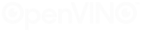 OpenVINO Logo White